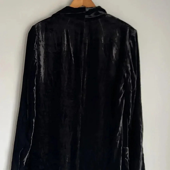 ALC VIRGIL VELVET SILK Cardigan JACKET - Picture 9 of 14
